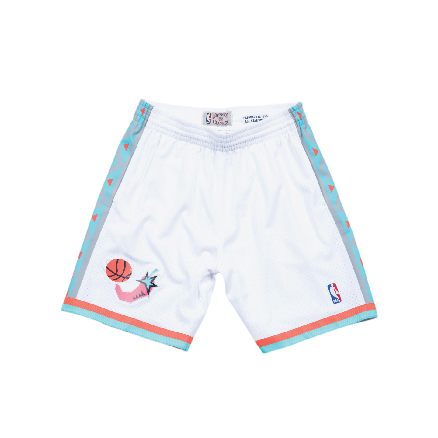Mitchell Ness x NBA Swingman Basketball Shorts Men’s White