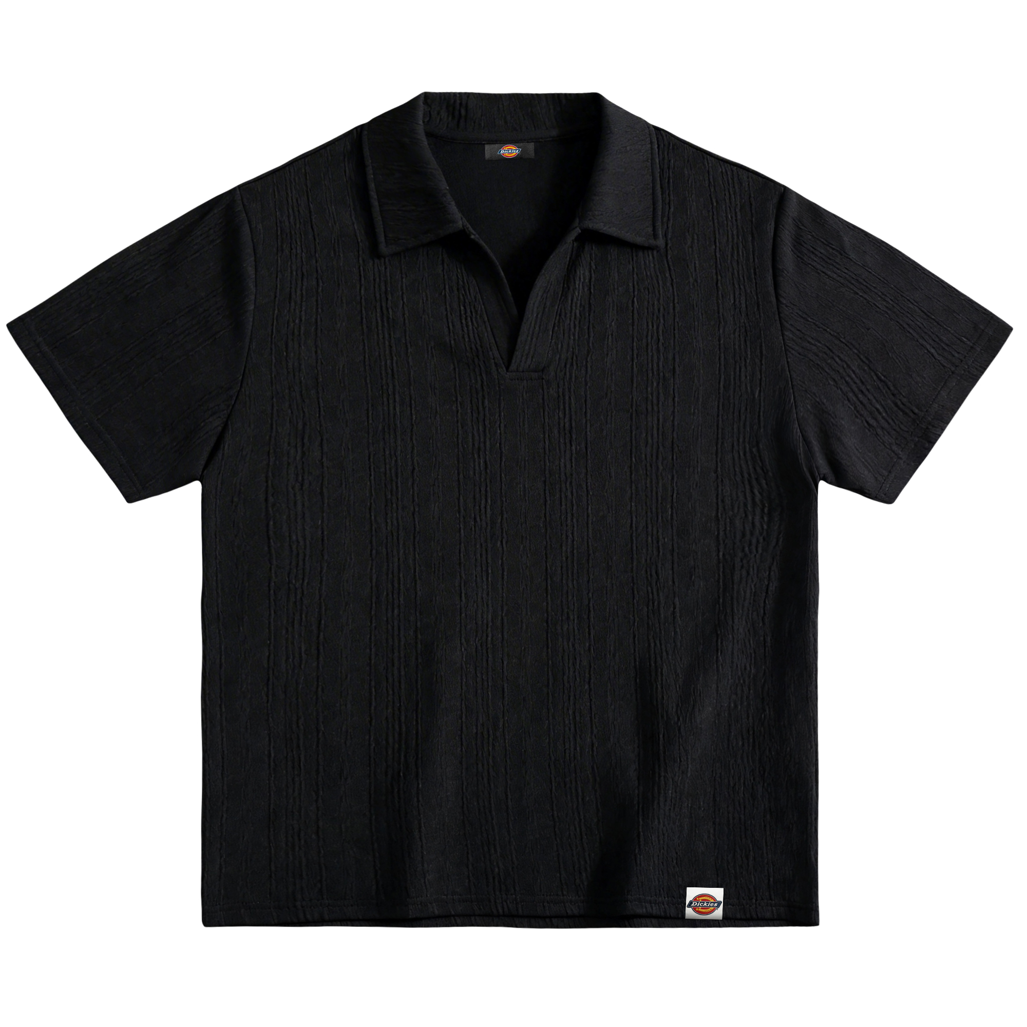 Футболка-поло Dickies Кубинский воротник (синяя)