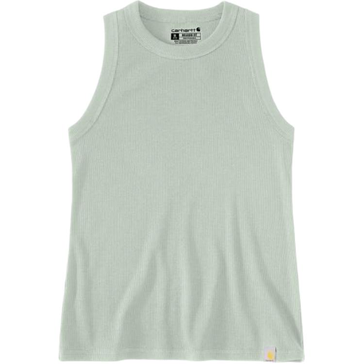 Женская футболка-майка Carhartt SS26 107481 TENCEL™ (зеленая)