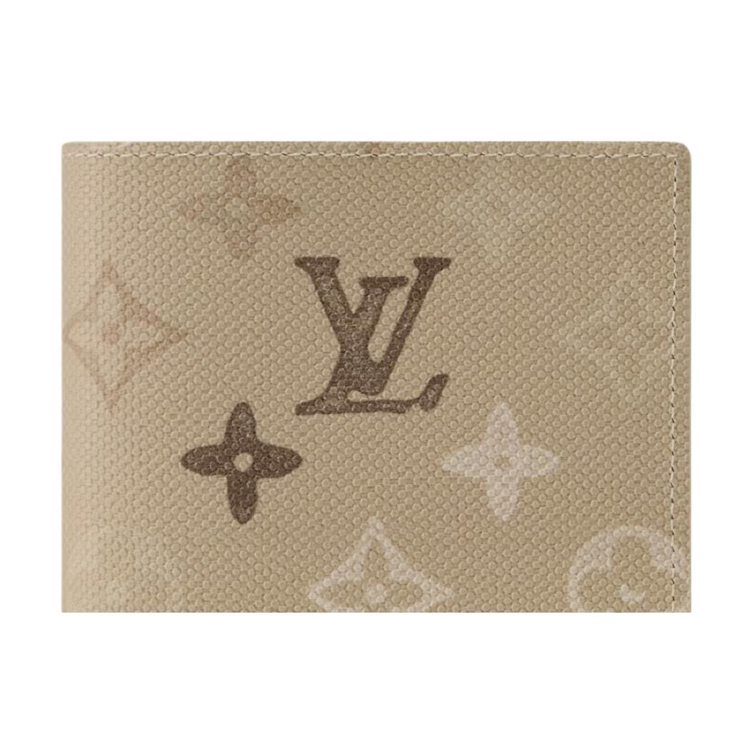 Обложка для паспорта Louis Vuitton Monogram Surplus (песочная) — фото 4