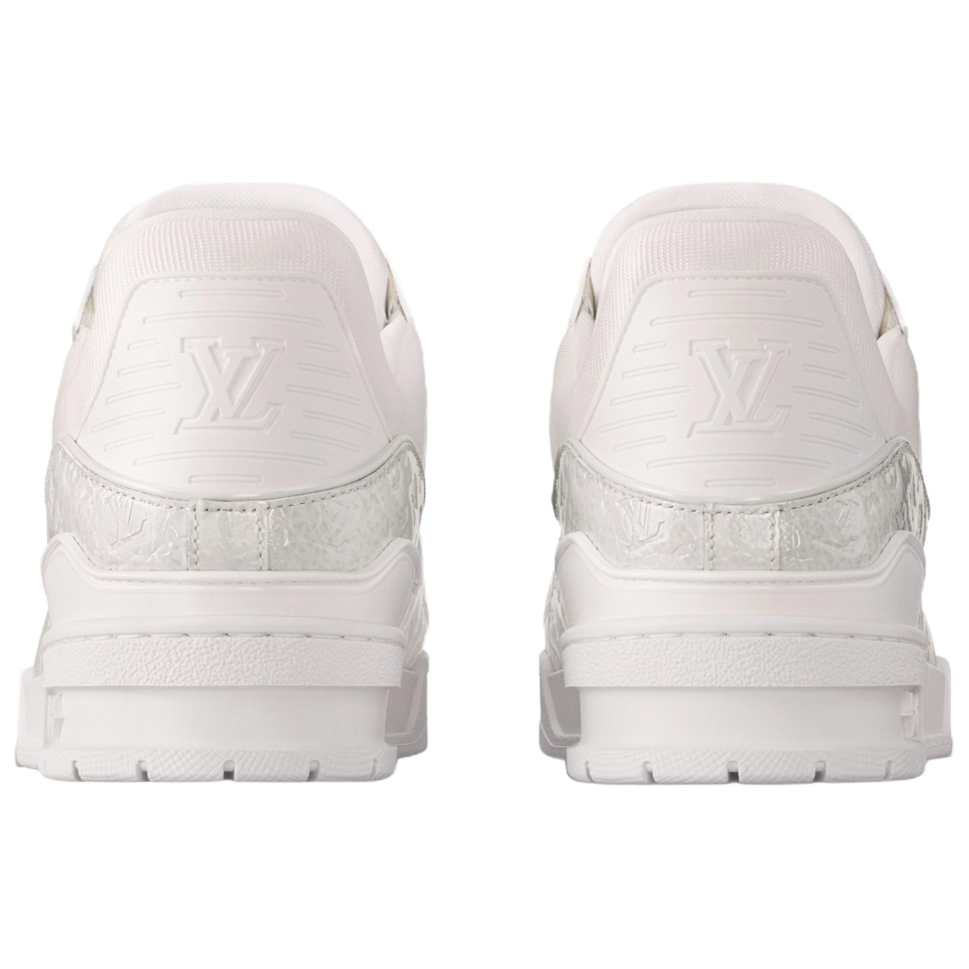 Мужские кроссовки Louis Vuitton Trainer (белые) — фото 5