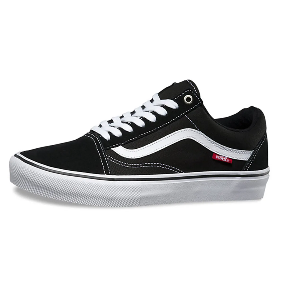 Old Skool Vans Pro 'Black White'