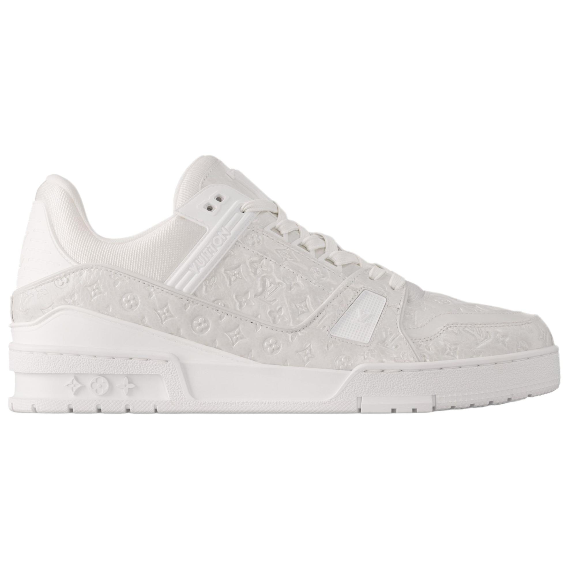 Мужские кроссовки Louis Vuitton Trainer (белые) — фото 2