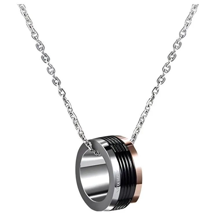 CALVIN KLEIN 316L Stainless Steel Instagram Style, Niche, Trendy, Luxury, Premium Aesthetic, Versatile Necklace Unisex