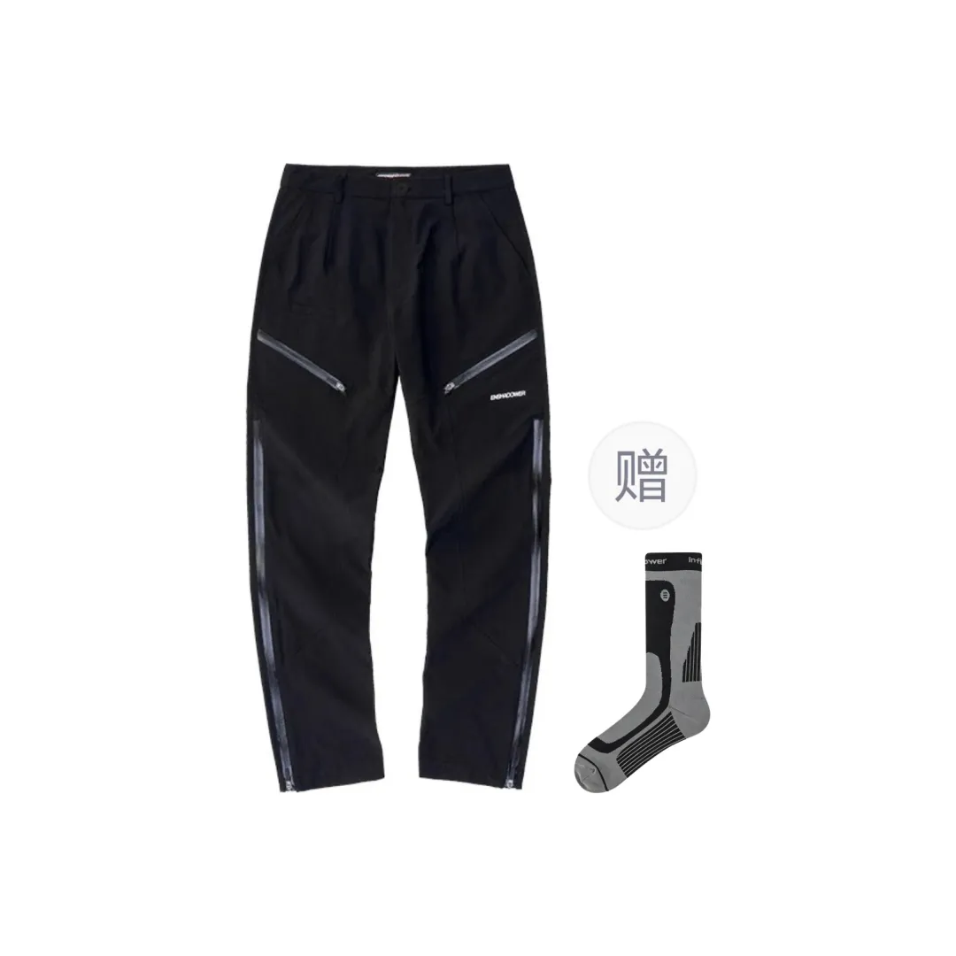 ENSHADOWER Casual Pants Unisex Moderate Straight Fit Pants