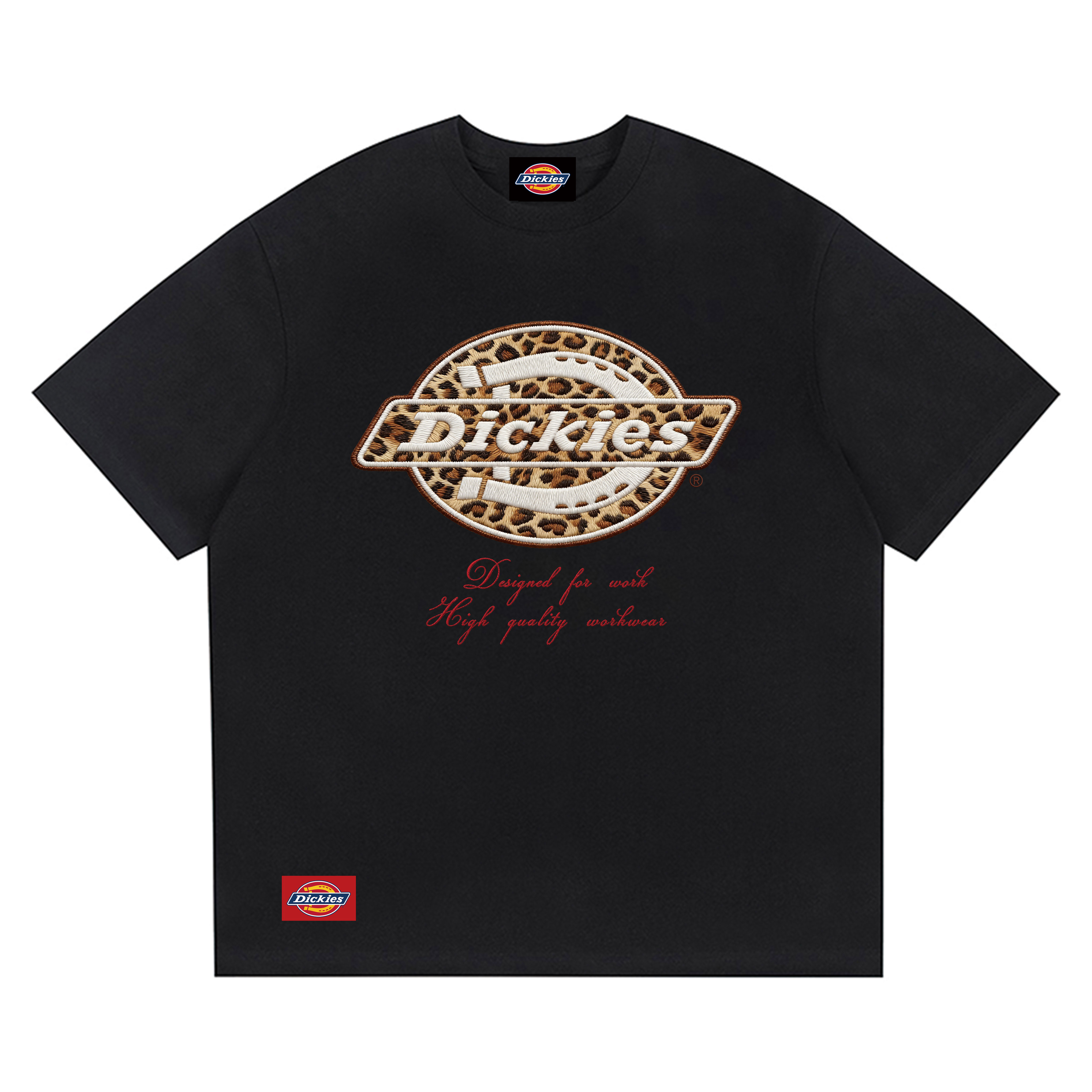 Футболка Dickies Вышивка (белая)