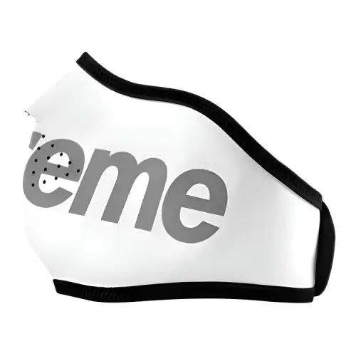 Supreme logo windstopper face mask