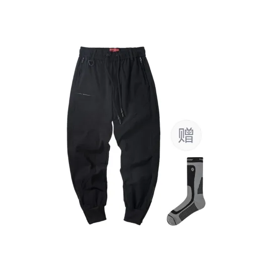 ENSHADOWER Casual Pants Unisex Black