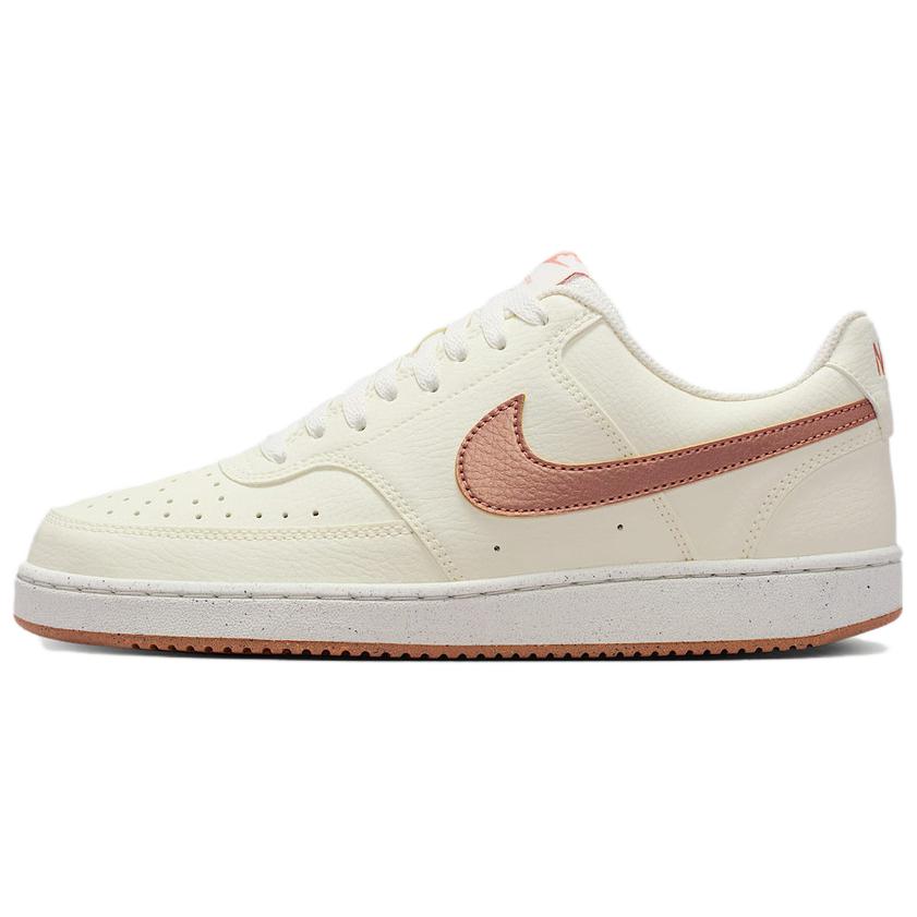 Женские кроссовки Nike Court Vision lo nn (бежевыйбелый)