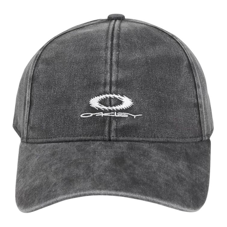 Кепка Oakley Cotton Cap (угольно-черная) — фото 2