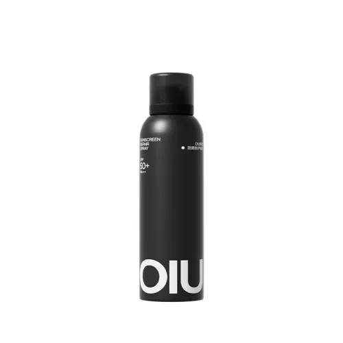 OIU Multifunctional revitalizing refreshing waterproof spray, light and thin breathable travel airplane for face to go out, sun protection, oil sheen control, SPF50, 150 ml, 80 ml