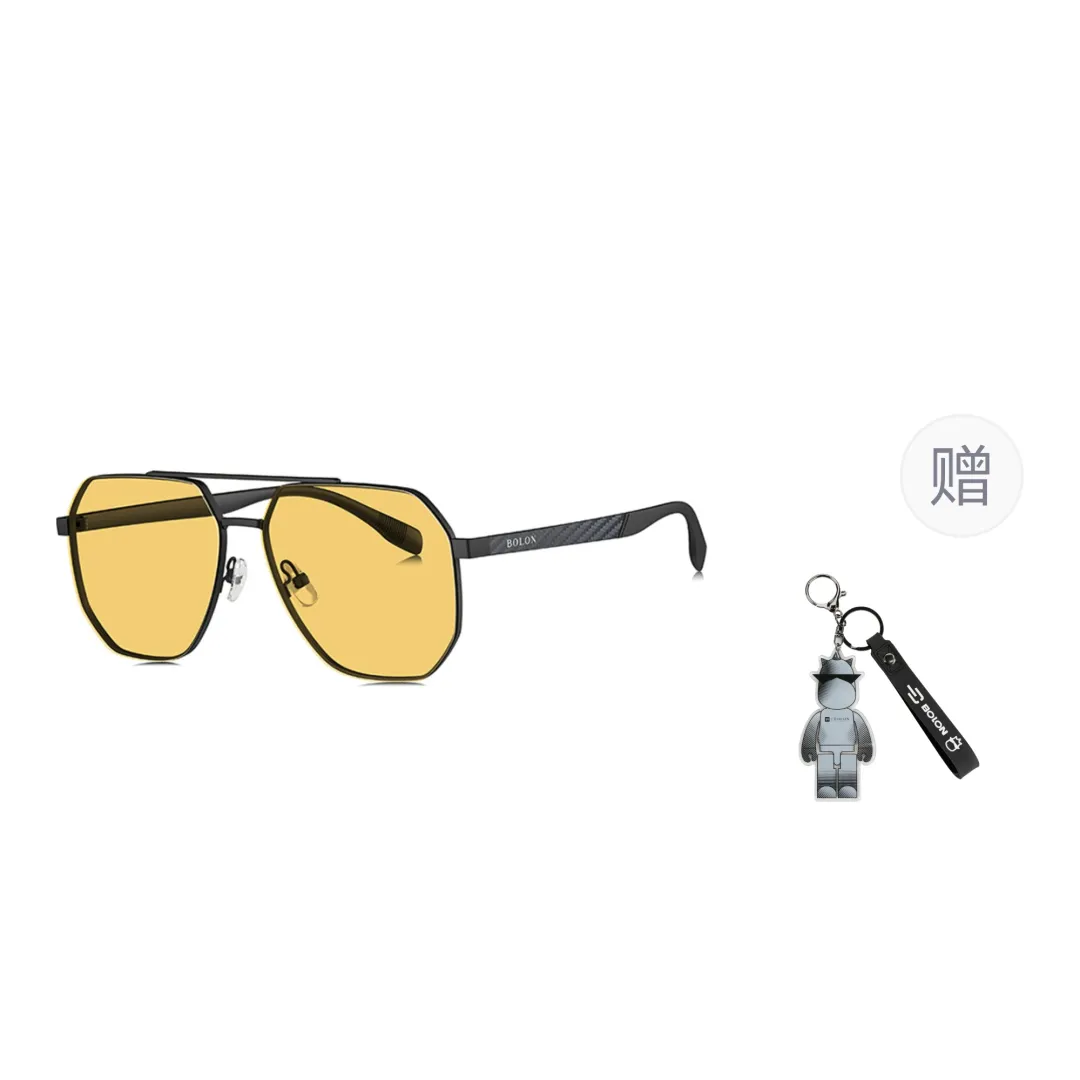 BOLON Alloy Aviator Sunglasses Men's Multicolor Coating
