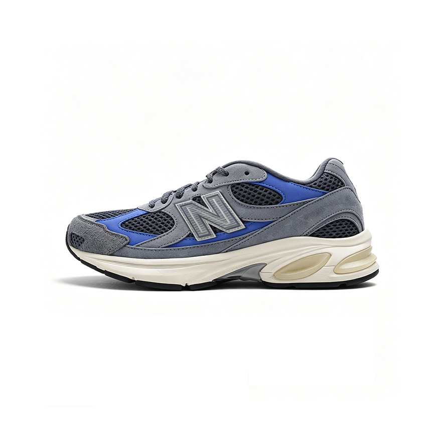 Кроссовки New Balance NB 2010 UNIK & Liberaiders (темно-серые с синим)