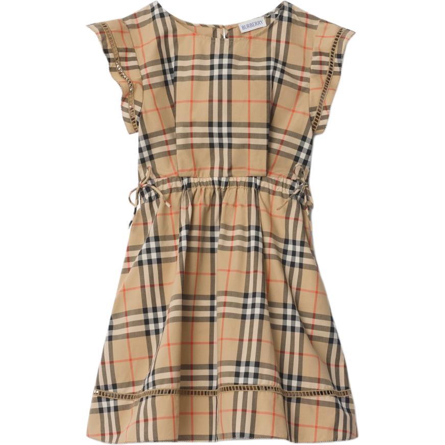Женское платье Burberry (бежевое)