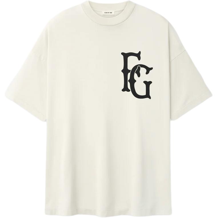Мужская футболка Fear of God Cotton Rayon 26 (бежевая)