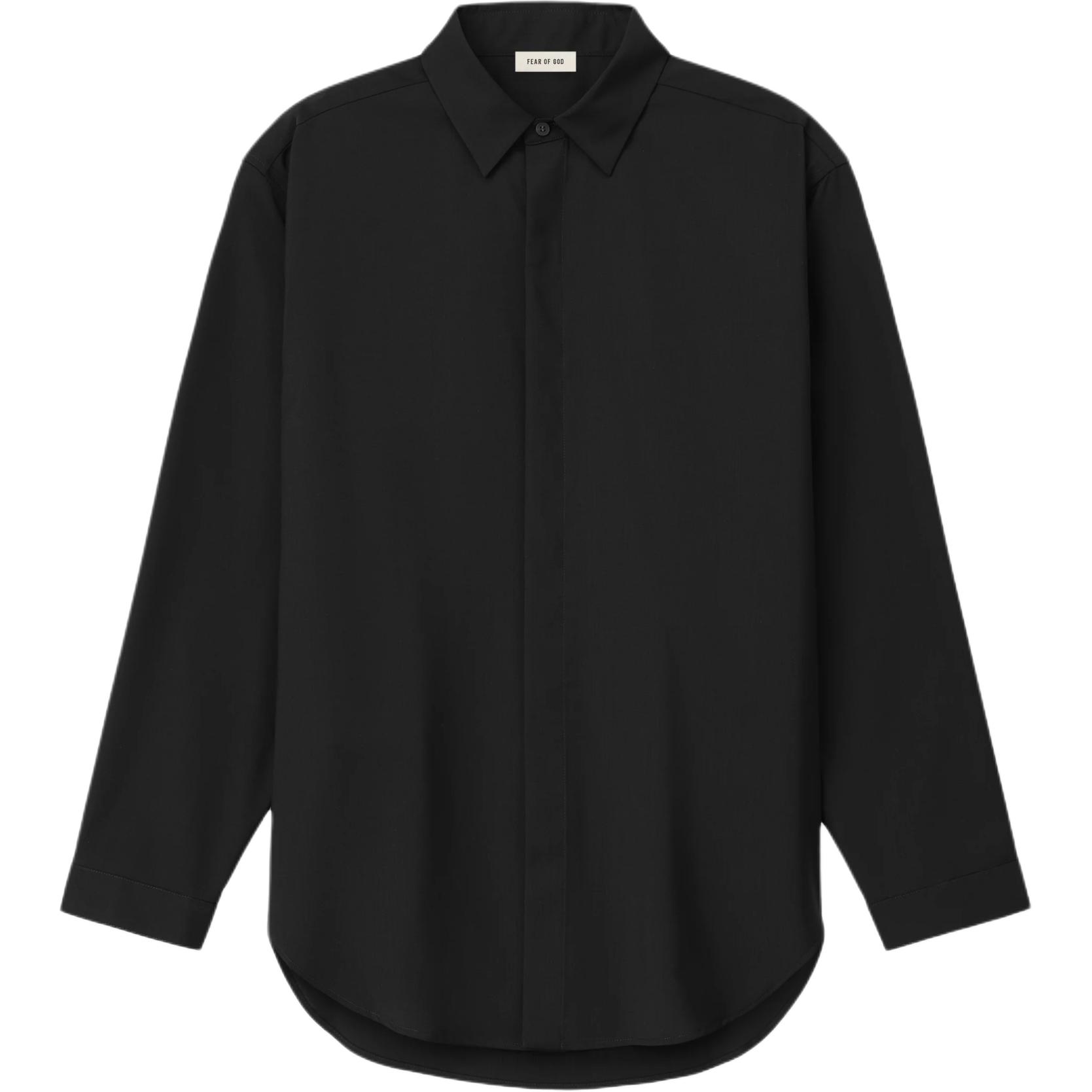 Женская рубашка Fear of God SS26 Easy Care Wool Classic Shirt (бежевая)
