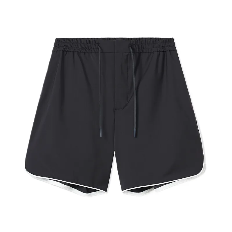 LACOSTE Casual Shorts Men's Cool Gray Moderate