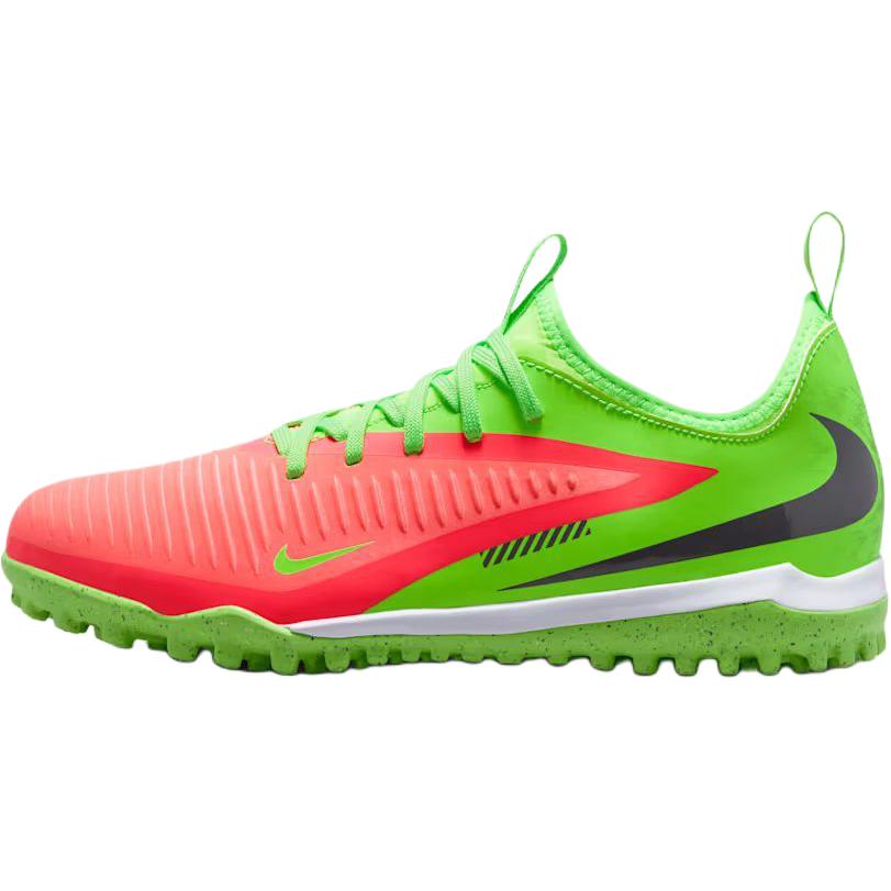 Детские бутсы Nike Jr. Phantom 6 Academy "Erling Haaland" TF (зелено-розовые)