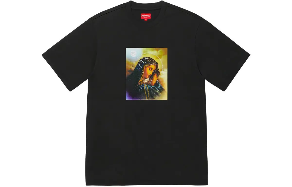 Supreme Mary Rhinestone S/S Top