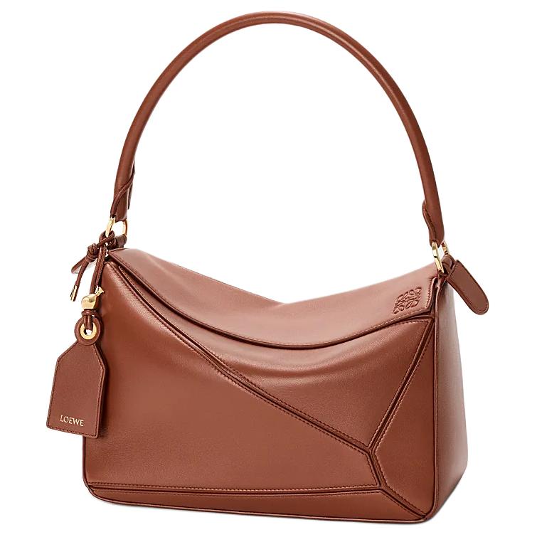 Женская сумка LOEWE Puzzle Featherlight (ху walnut)