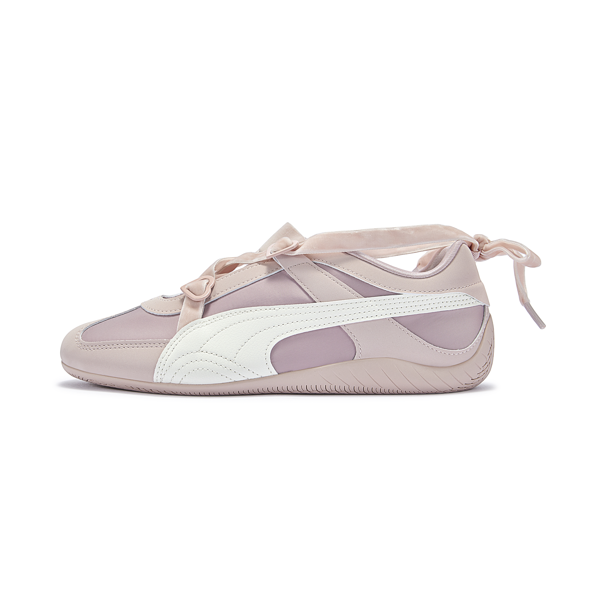 Женские кеды PUMA Speedcat x The Powerpuff Girls (розово-белые)