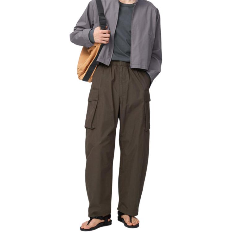 Штаны UNIQLO 482883-39 (зеленые)