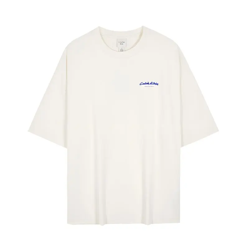 Calvin Klein T-Shirts Men's Crew Neck Moderate Straight Fit