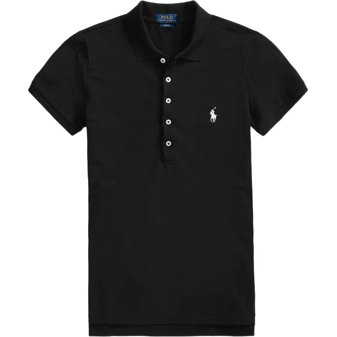Polo Ralph Lauren FW21 Polo Shirt Slim Fit Women's Black