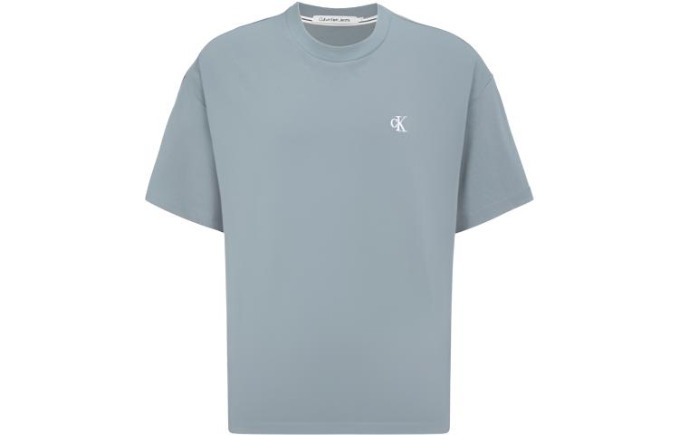 Футболка CALVIN KLEIN (серо-синяя)
