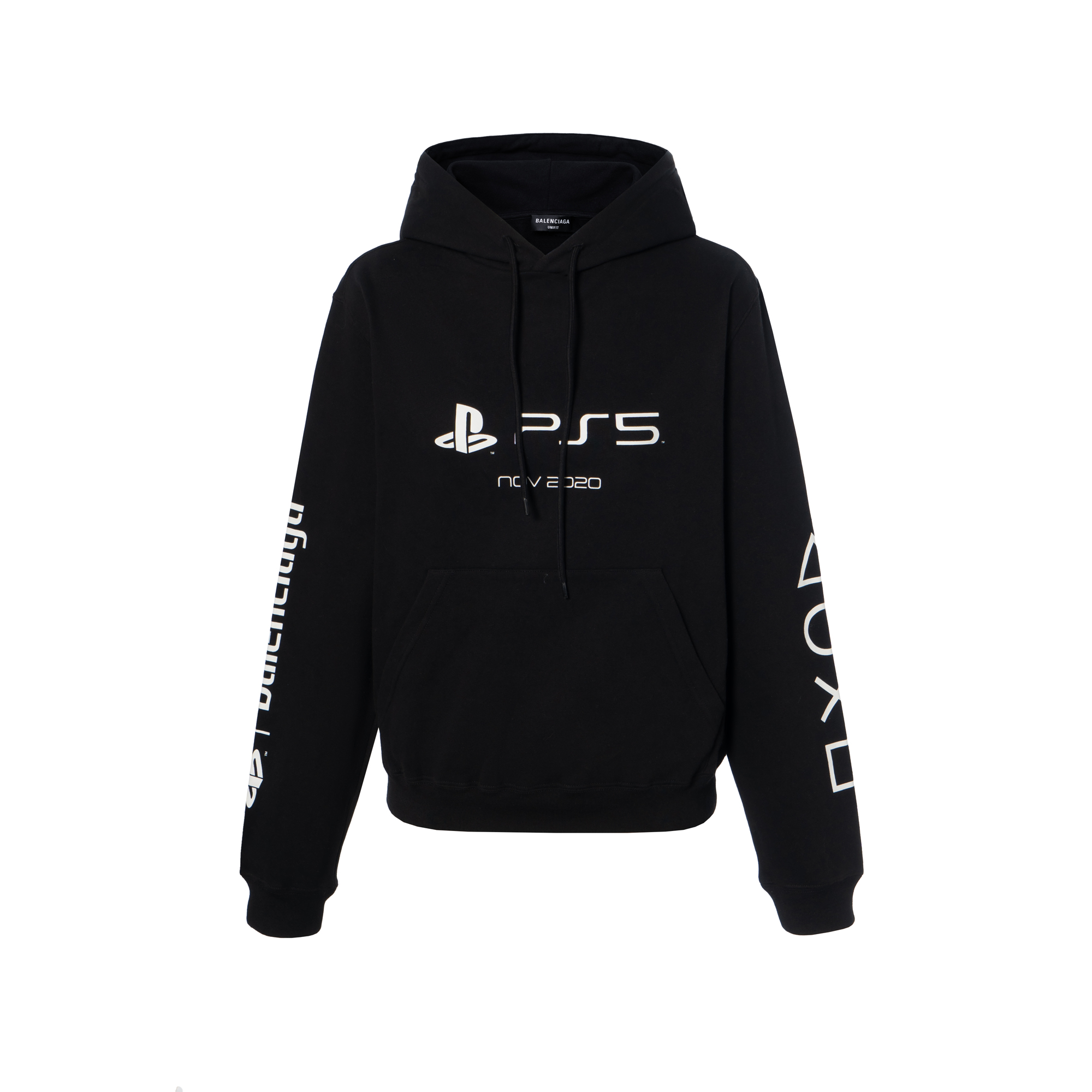 Худи Balenciaga x PlayStation (черное)