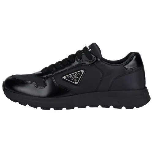 PRADA Prax Re-Nylon Sneaker Black Blue