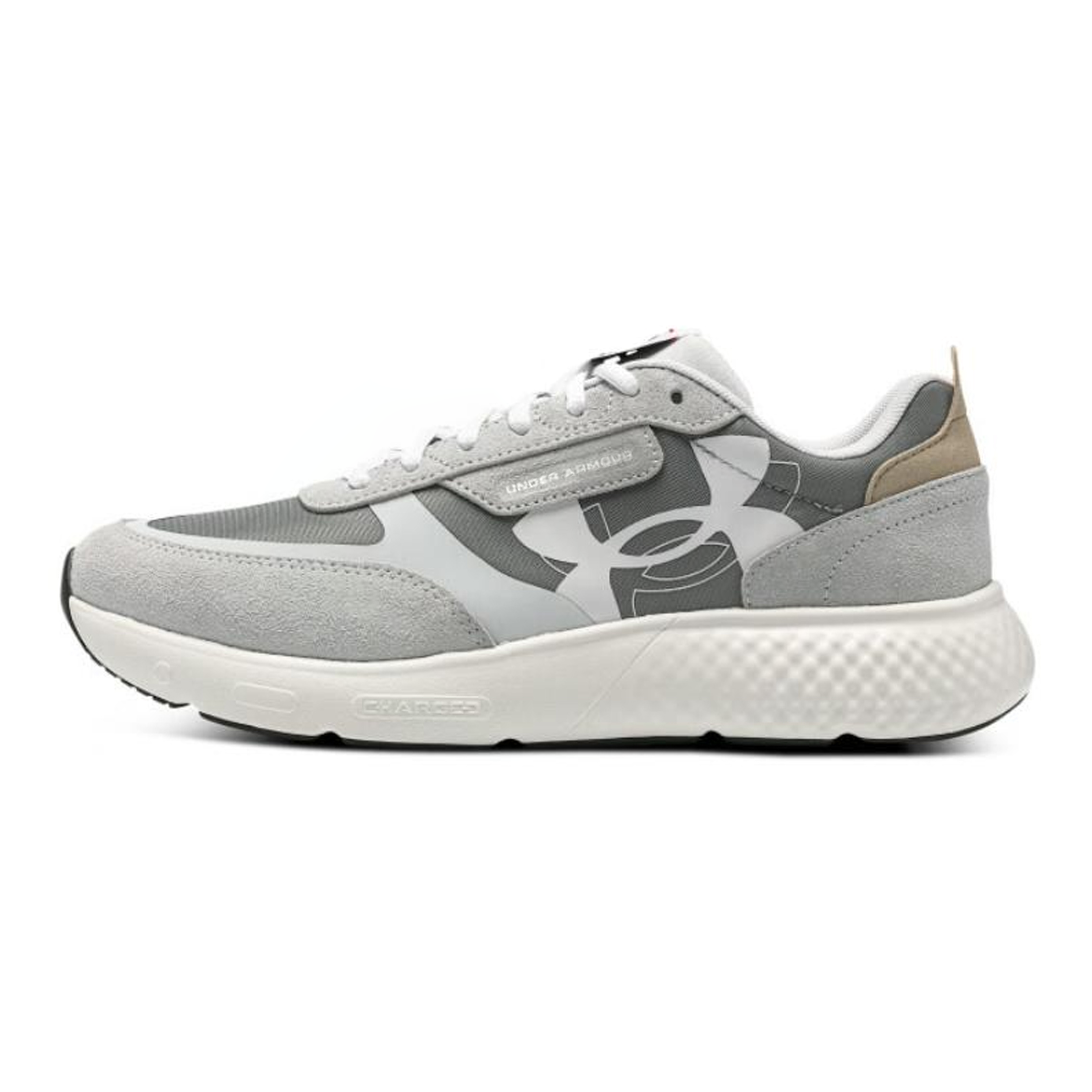 Мужские кроссовки Under Armour Under Armour Decoy Lux (серебристо-серые)