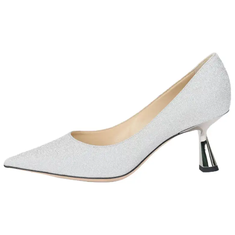 Jimmy Choo Rene High Heels 6.5cm Women's Silver