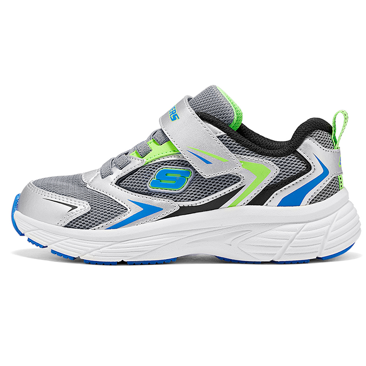 Мужские кроссовки Skechers (серебряные)
