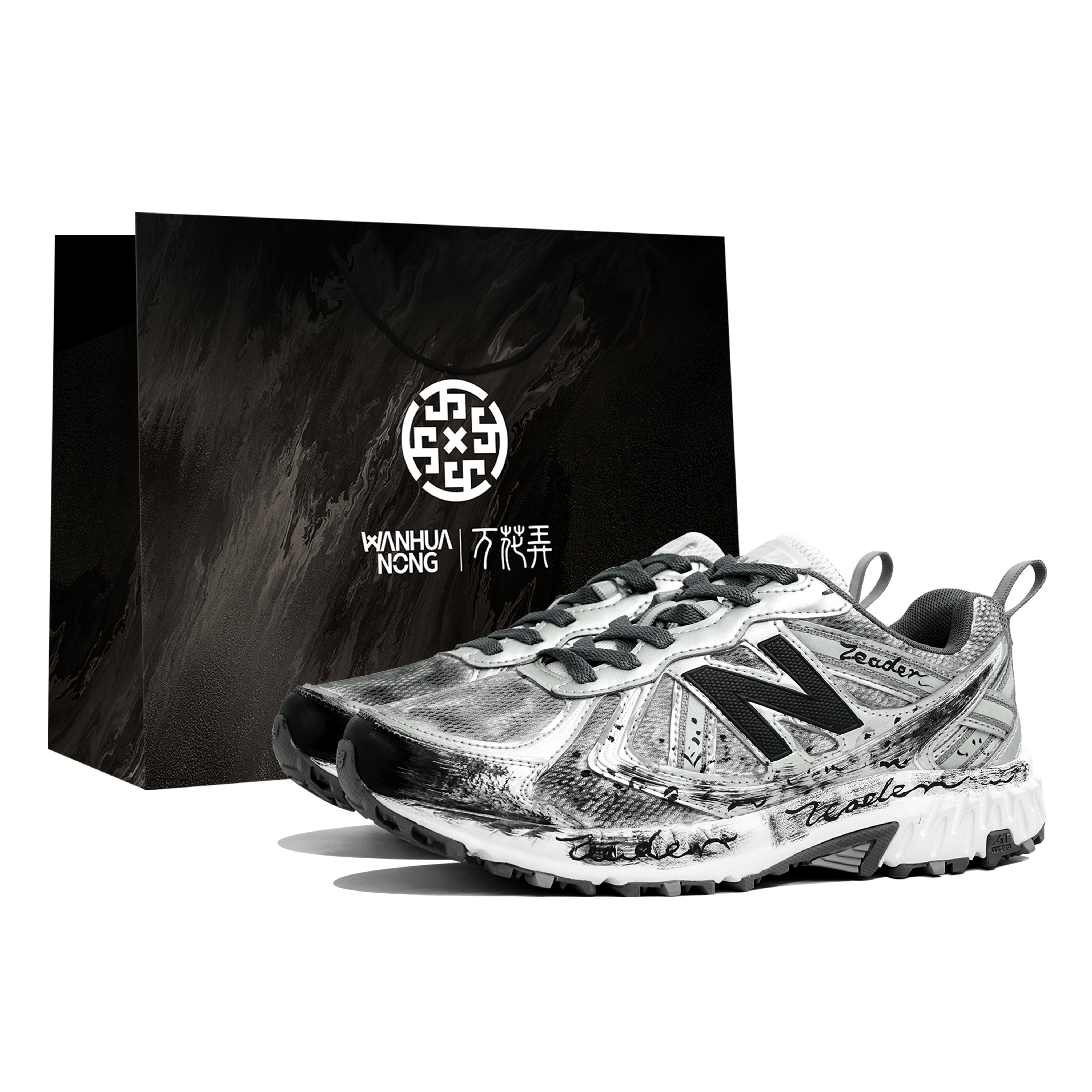 New Balance NB 410 V5 Low top Running Shoes Unisex Gray Black
