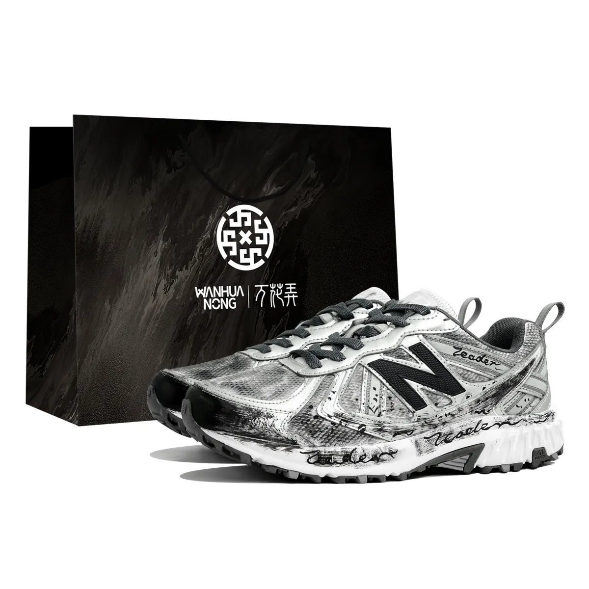 New Balance NB 410 V5 Low top Running Shoes Unisex Gray Black