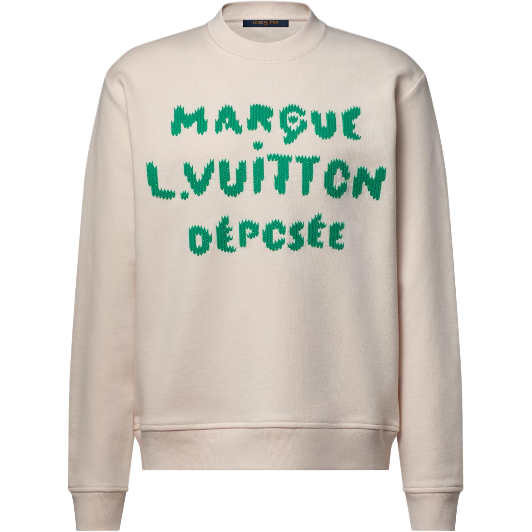 Мужской свитшот Louis Vuitton FW26 (серый)