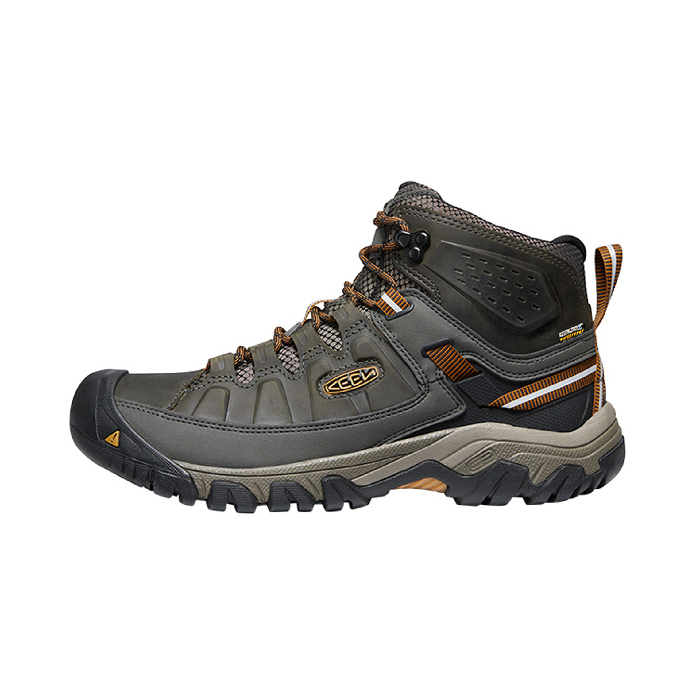 Keen Targhee 3 MID WP Textile, Leather Slip Resistant Abrasion Resistant Mid top