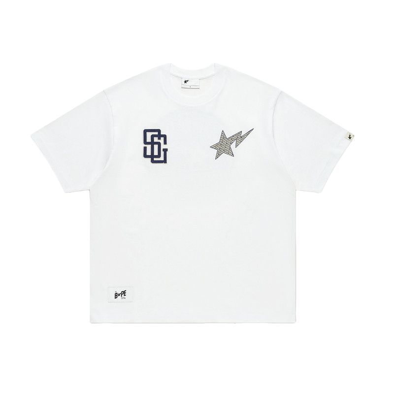 Мужская футболка A BATHING APE × SG (черная)