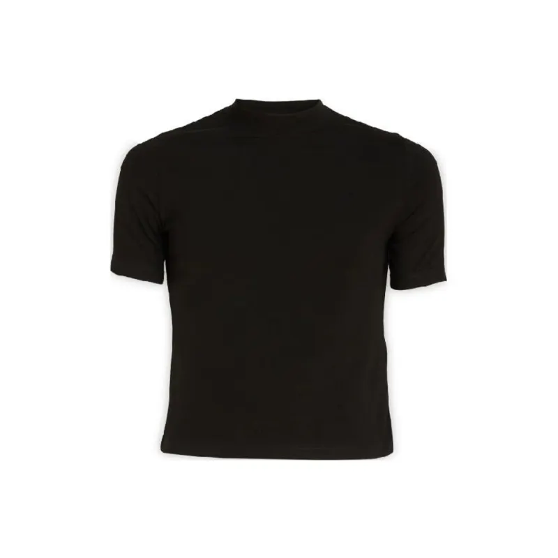 Balenciaga Mockneck Short Sleeved Top