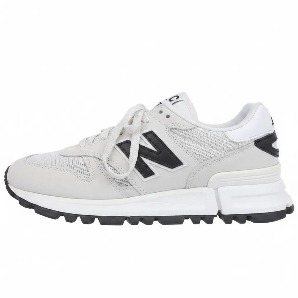 New Balance x CDG NB 130 Casual Low top Running Shoes Unisex Gray Black