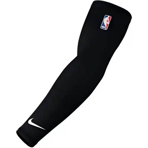 Nike Basketball black sleeves for men and women, polyester, sun protection, for beloved