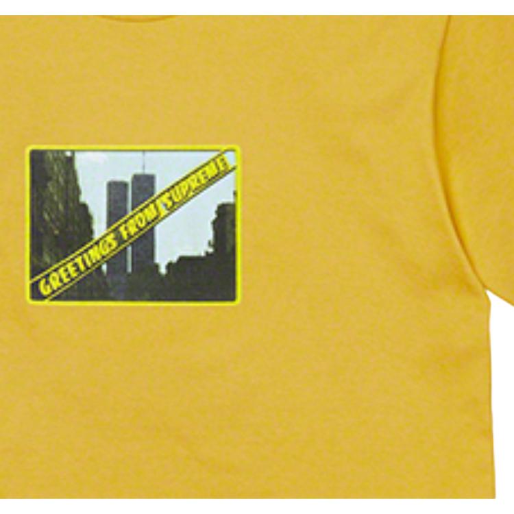Футболка Supreme SS19 (желтая) — фото 2