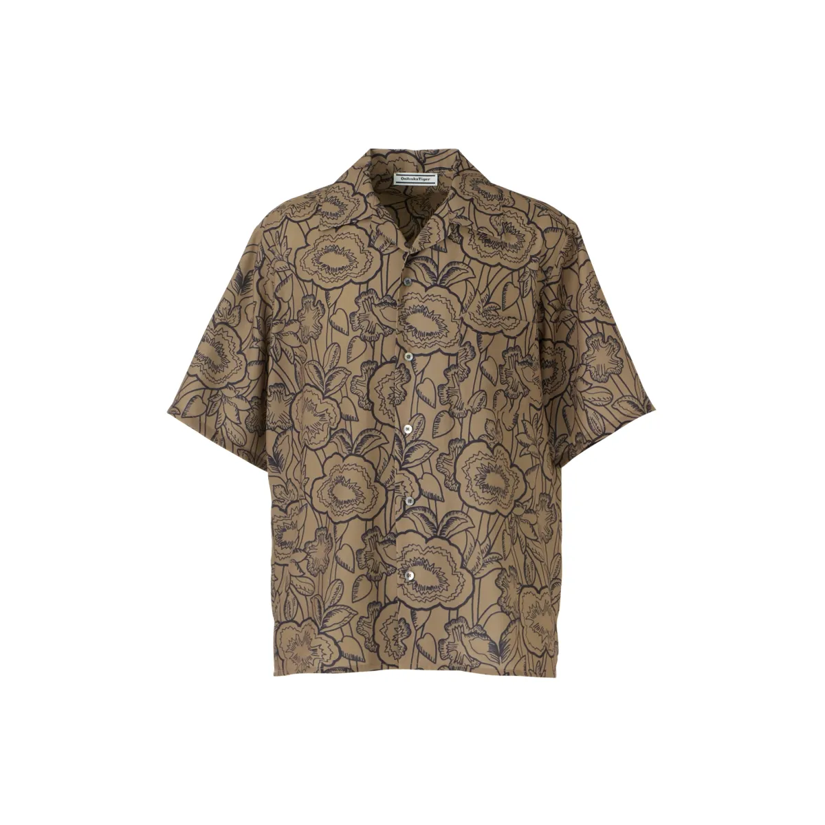 Onitsuka Tiger PRINTED SHIRT Men's Light Brown