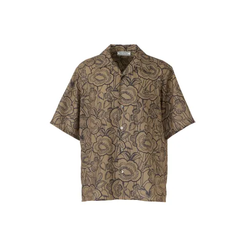 Onitsuka Tiger PRINTED SHIRT Men's Light Brown