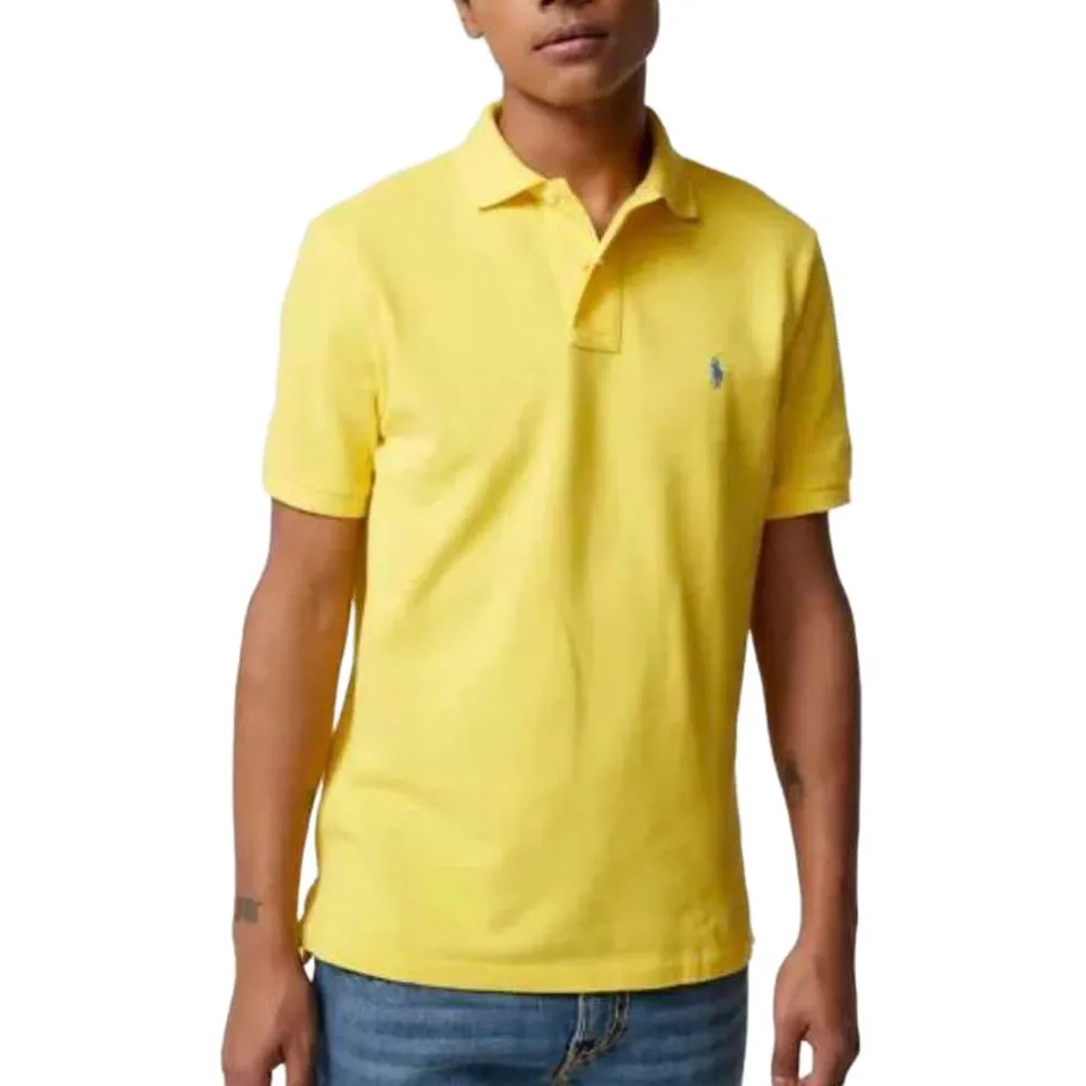 Polo Ralph Lauren Polo Shirt Classic Version Men's Yellow & Blue