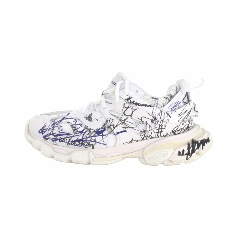 Balenciaga Track Autographe Lace Up Sneakers Women's