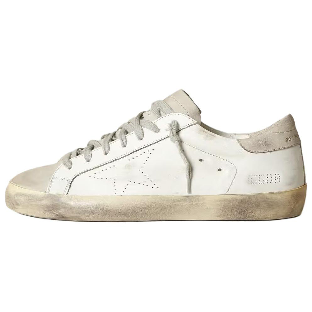 Женские кеды Golden Goose Super-Star (белые)