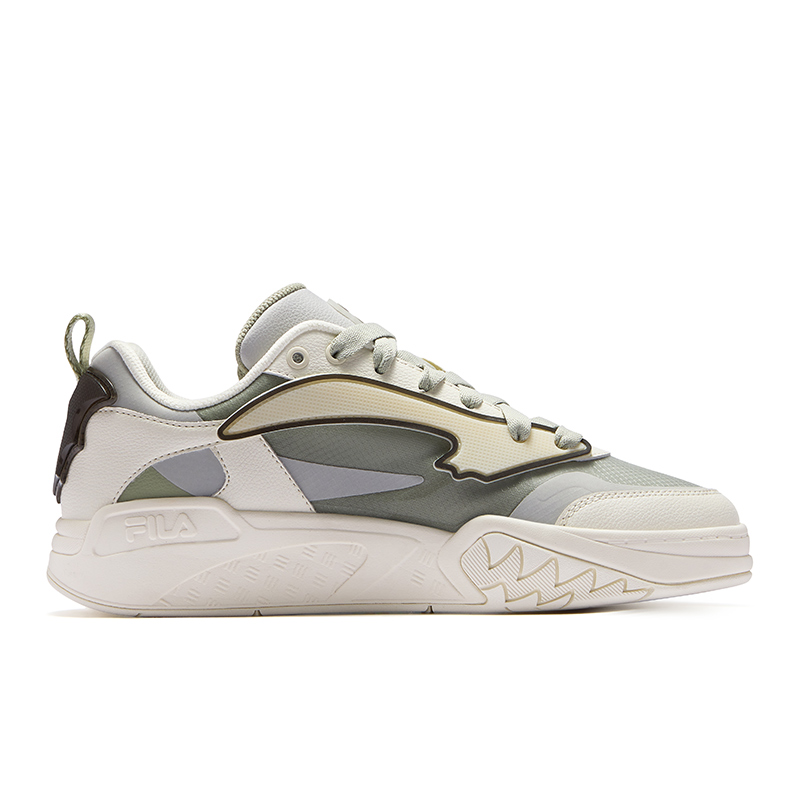 FILA FUSION DESPERADO Outlaw LOW top Vintage Basketball Shoes Men’s Cream Gray