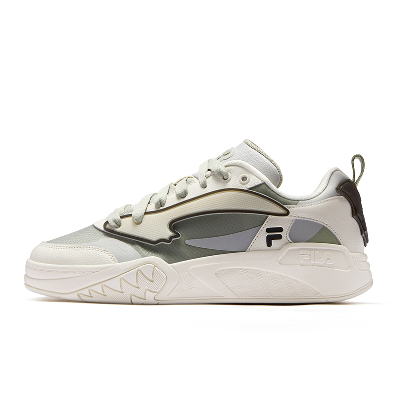 FILA FUSION DESPERADO Outlaw LOW top Vintage Basketball Shoes Men’s Cream Gray